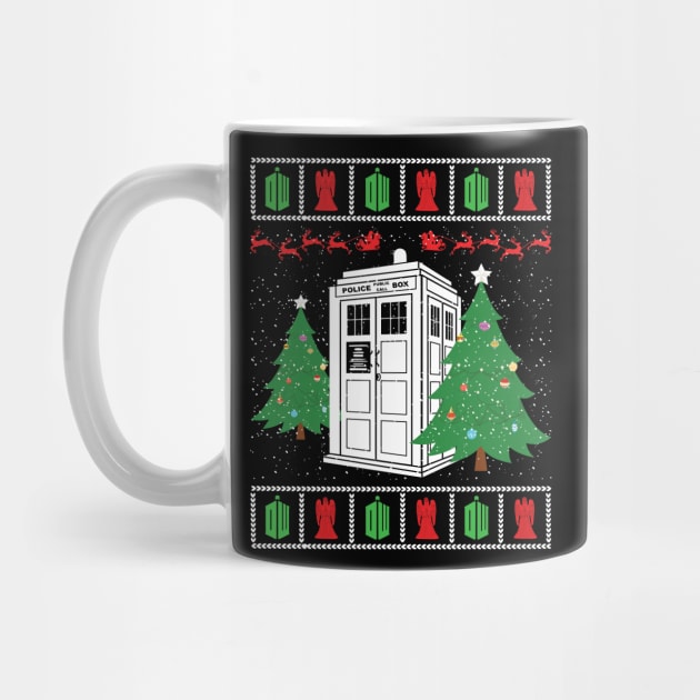 Doctor Who Ugly Christmas Sweater by DennisMcCarson